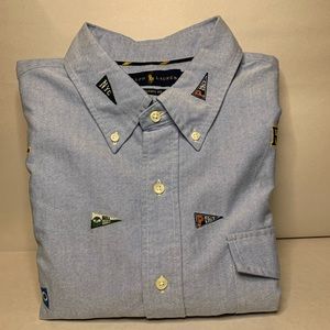 Polo Ralph Lauren Classic Sky Blue Embroidered